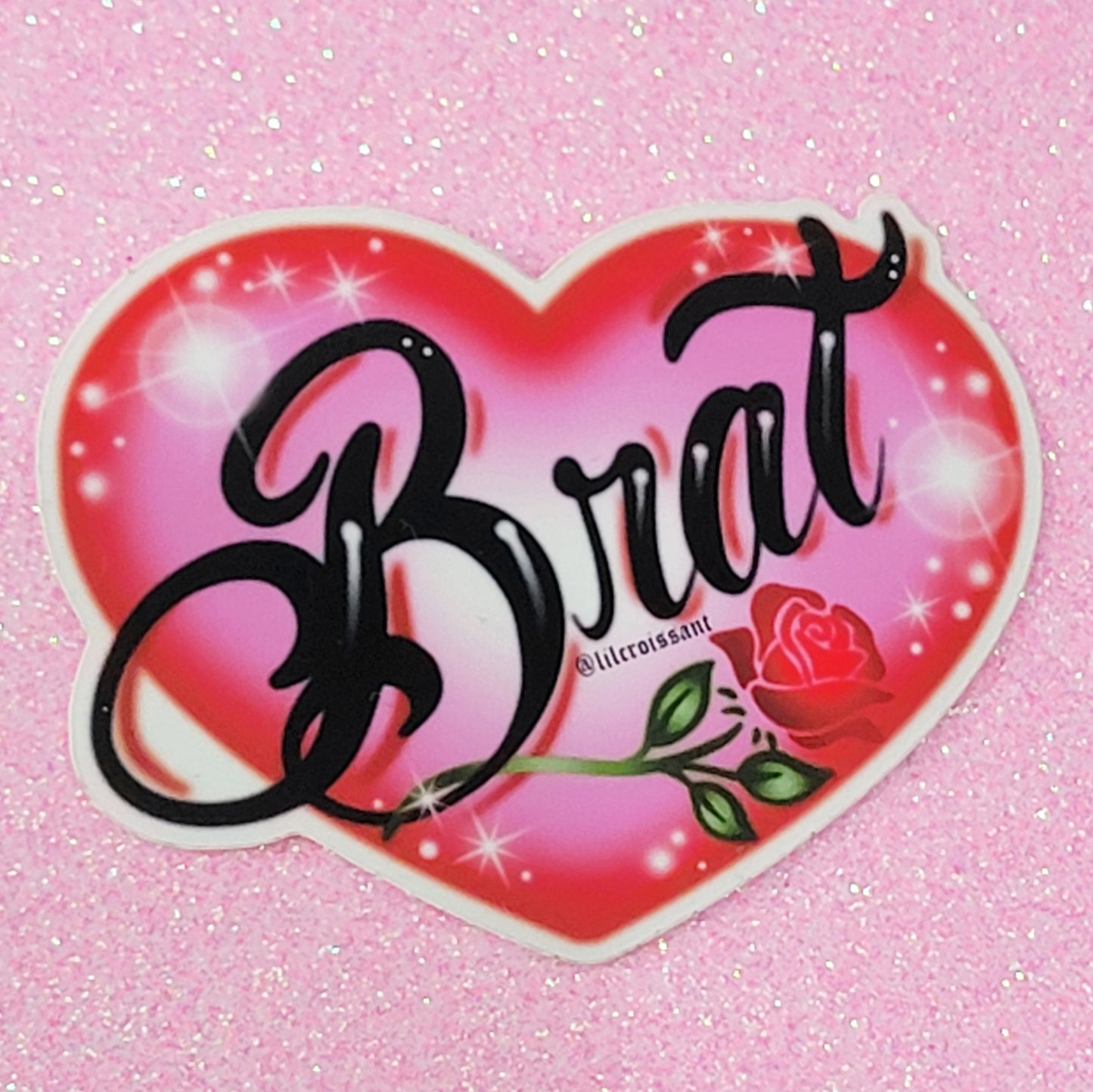 Airbrush Brat Sticker