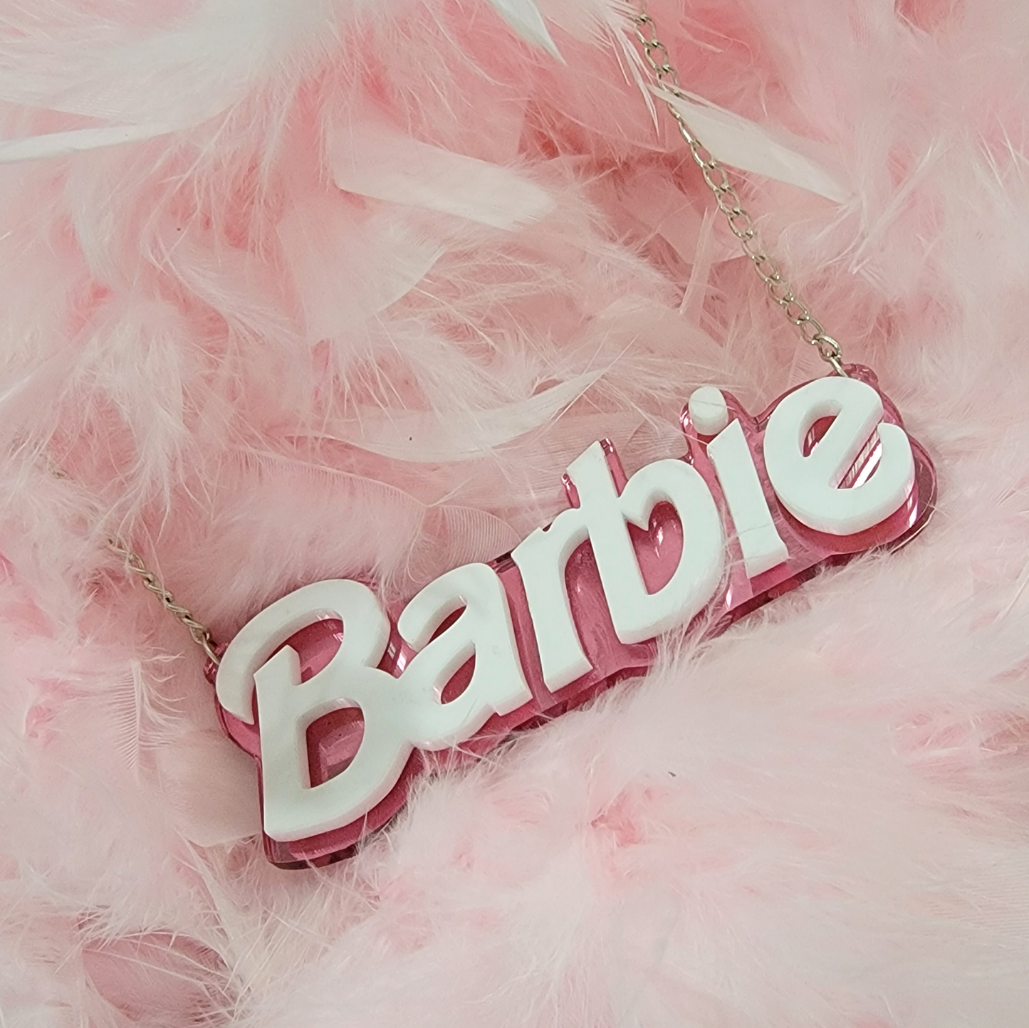 Barbie Acrylic Necklace – Stupid Kitsch