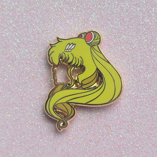 Usagi Moonie Silhouette Enamel Pin
