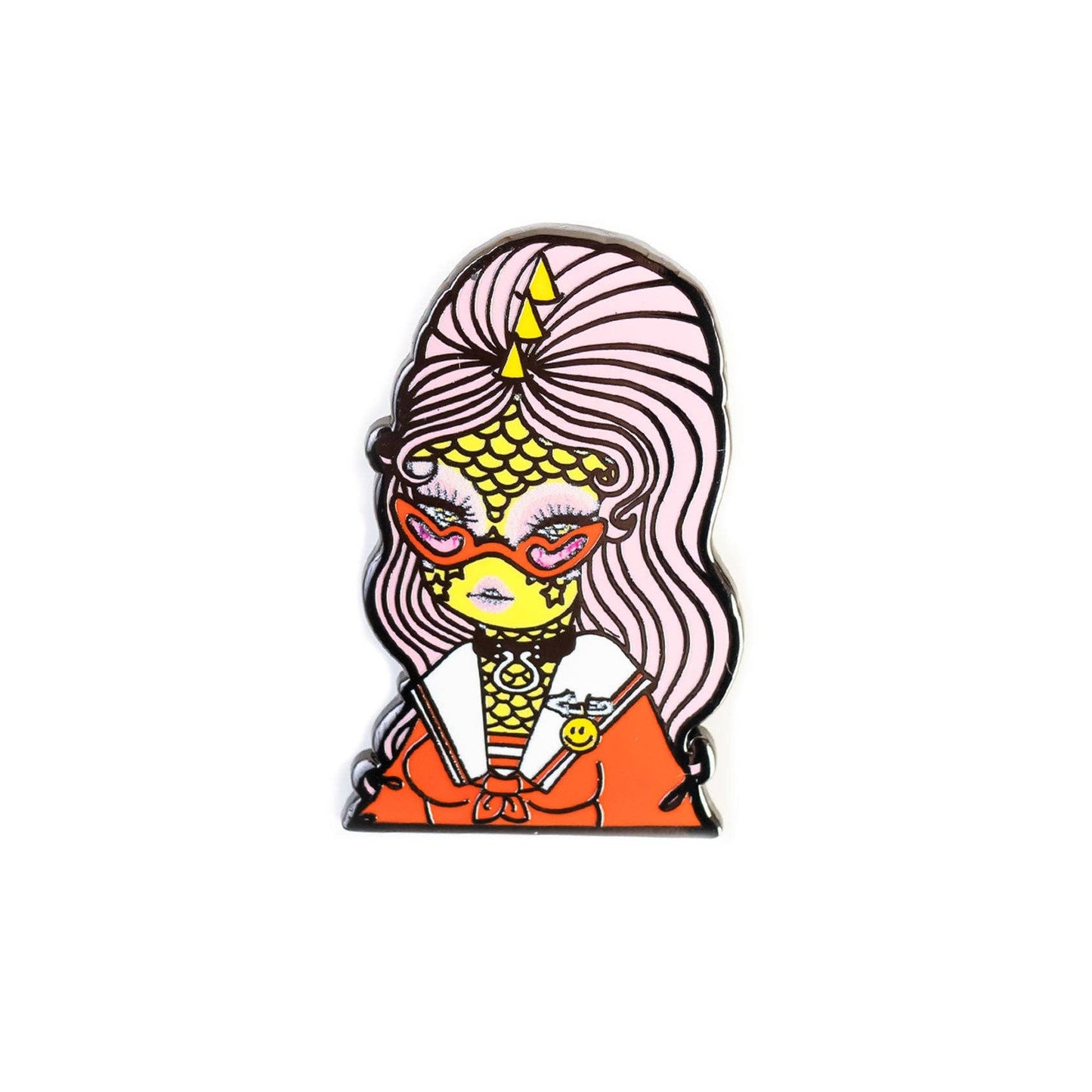 Reptilia Enamel Pin by Valfre at stupidkitsch.com