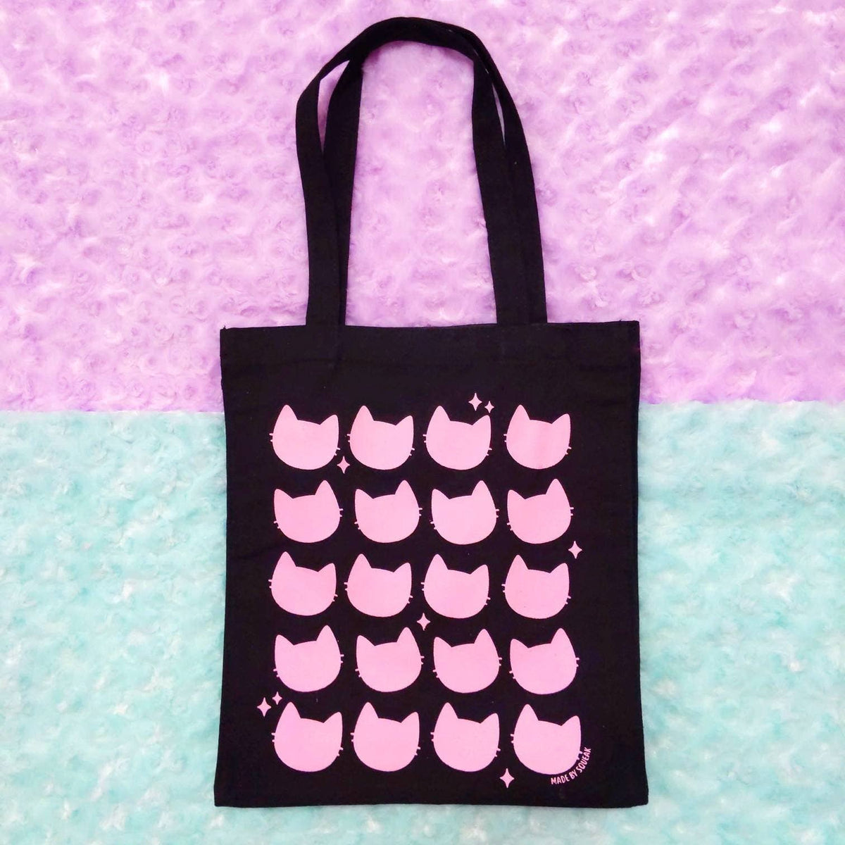 Enamel Pin Cat Tote Bag – Stupid Kitsch
