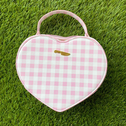 Pink Picnic Heart Bag