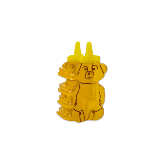 Mini Honey Bear Hair Claw Clip