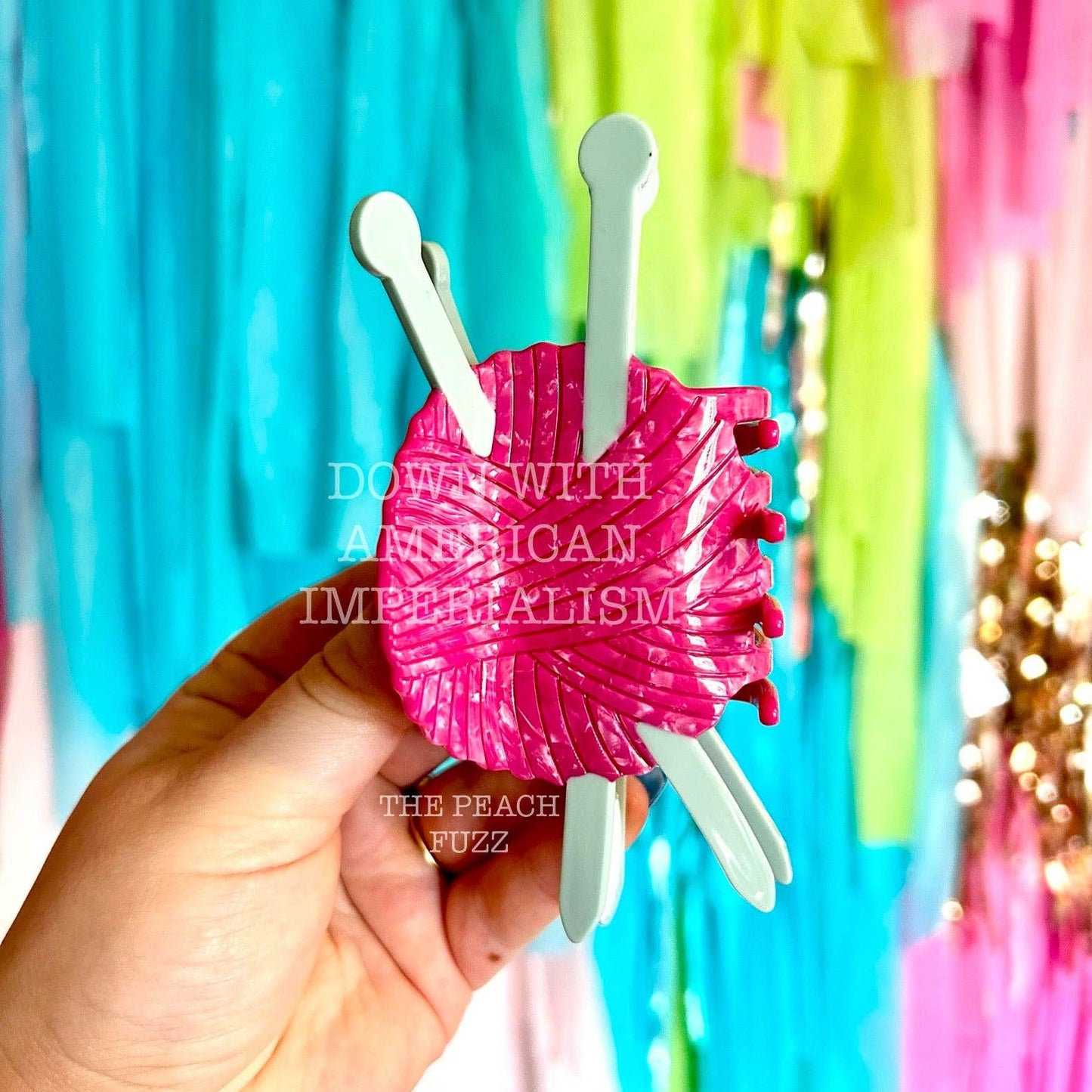 Yarn Crafts Hair Claw