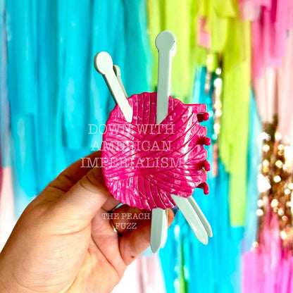 Yarn Crafts Hair Claw