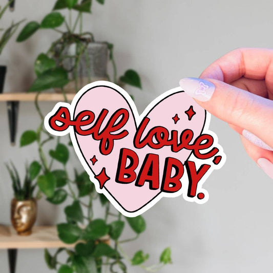 Self Love, Baby Heart Sticker