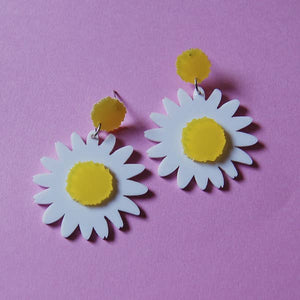 Flower Drop Earrings