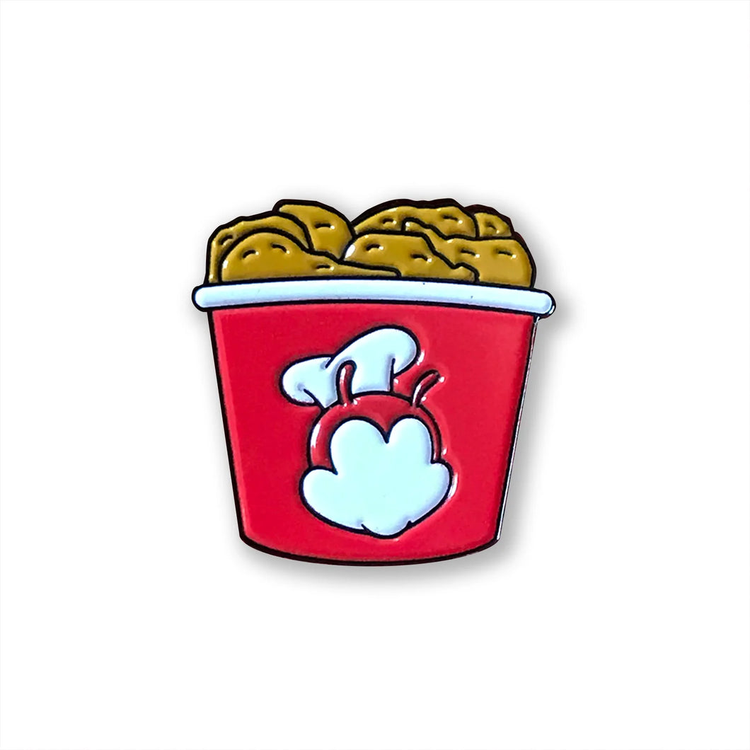 Joy Bucket Enamel Pin