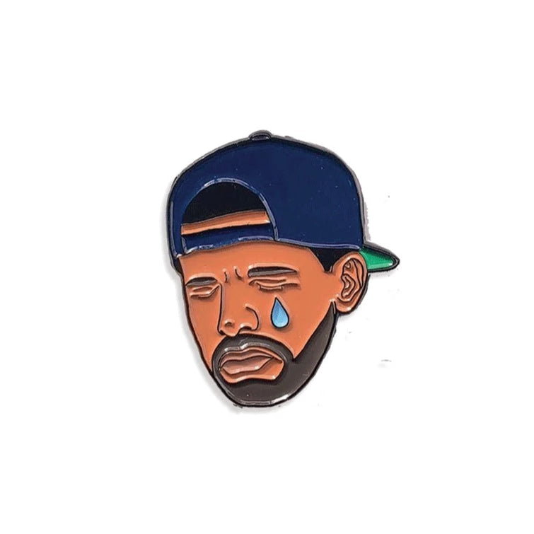 Drake Crying Enamel Pin