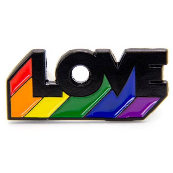 LGBT Love Rainbow Enamel Pin