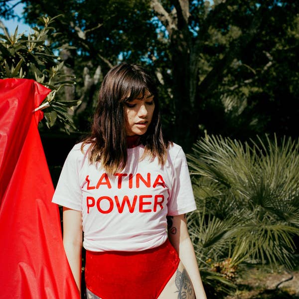 Latina Power Tee (Pink)