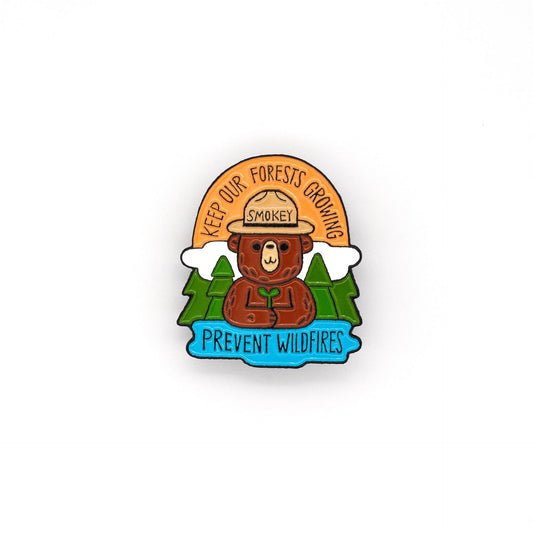 Keep Our Forests Growing Enamel Pin