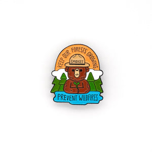 Keep Our Forests Growing Enamel Pin