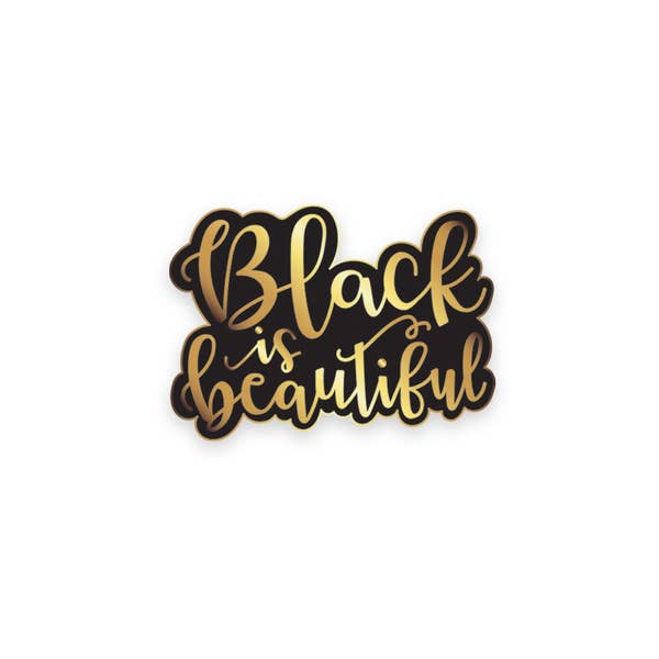 Black Is Beautiful Lapel Pin