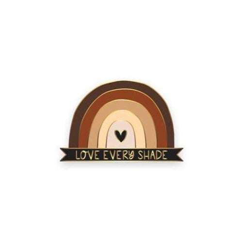 Love Every Shade Lapel Pin