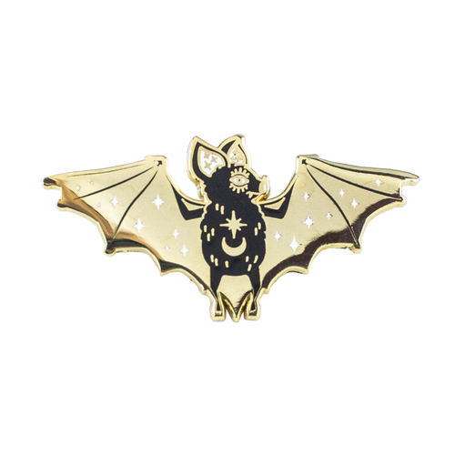 Mystic Bat Enamel Pin