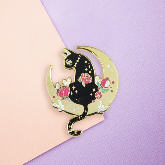 Mystic Cat Enamel Pin