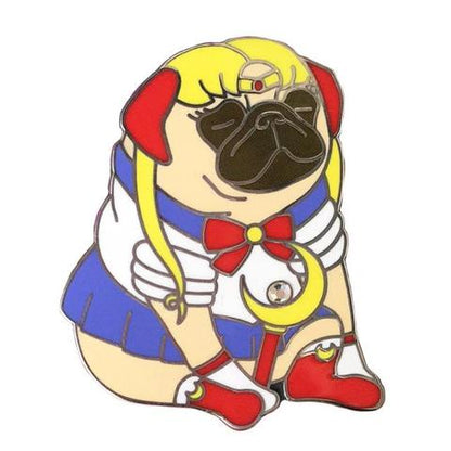 Sailor Pug Enamel Pin