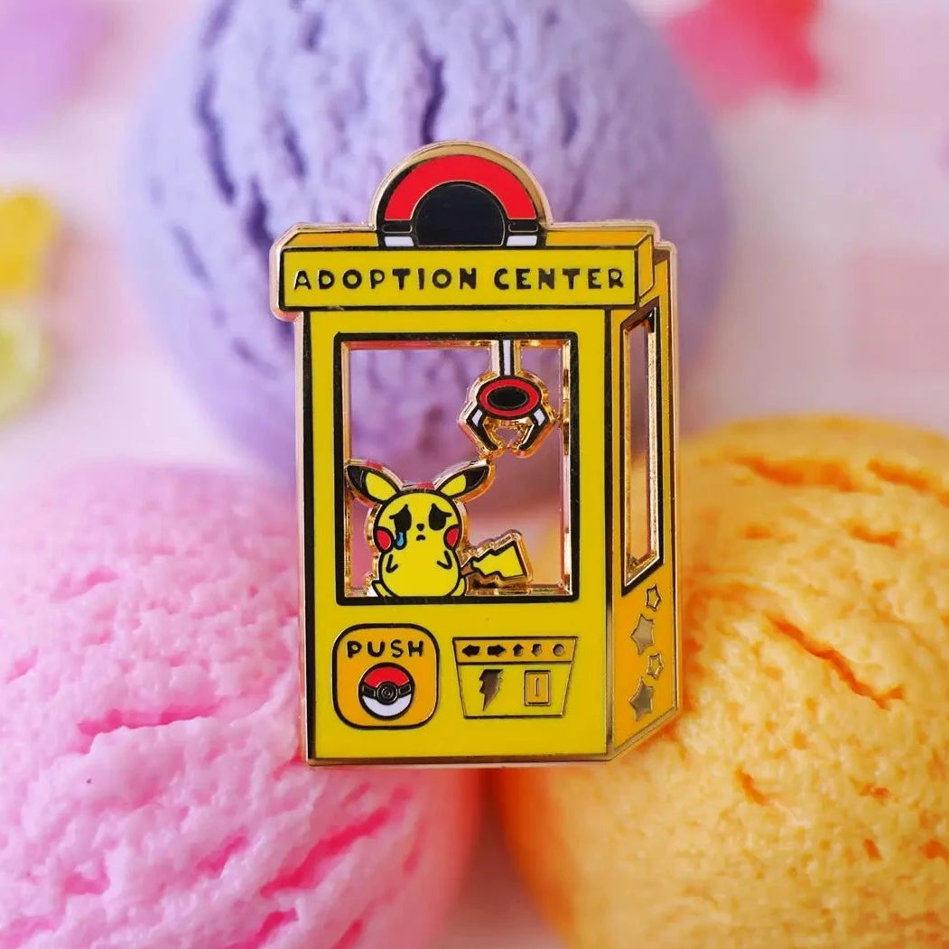 Pikachu Adoption Center Enamel Pin
