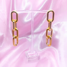 Load image into Gallery viewer, Cadena Chain Drop Earrings

