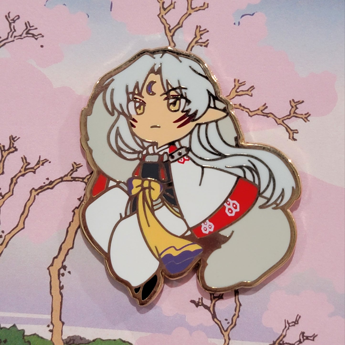 Inu Boy Sesshomaru Enamel Pin