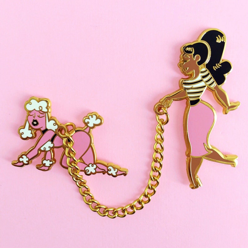 Puppy Play Enamel Pin Set