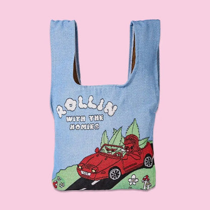 Homies Woven Tote by Valfre