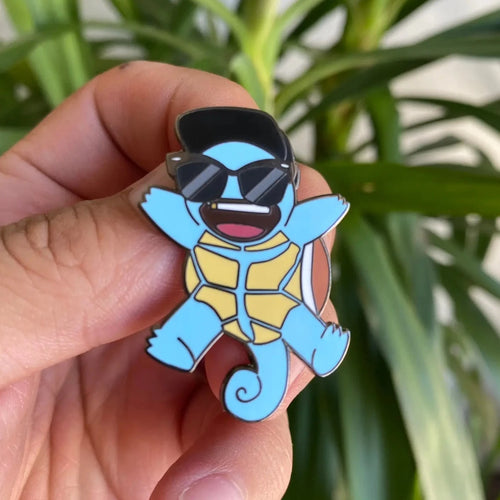 Summer Squirtle Enamel PIn_1