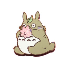 Load image into Gallery viewer, Sweet Tooth Totoro Enamel Pin

