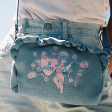 Load image into Gallery viewer, U Cute Denim Crossbody by Valfre
